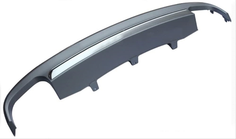 AUDI A7 2012-2015 IÇIN UYUMLU S7 GORUNUM DIFUZOR - (NORMAL TAMPON IÇIN)